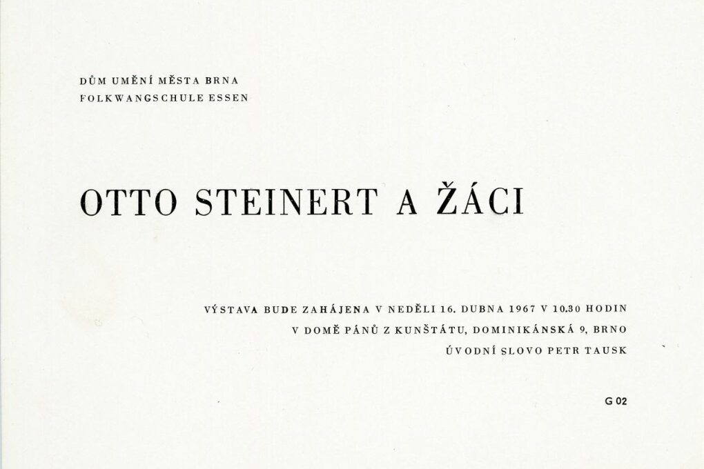 Otto Steinert a žáci